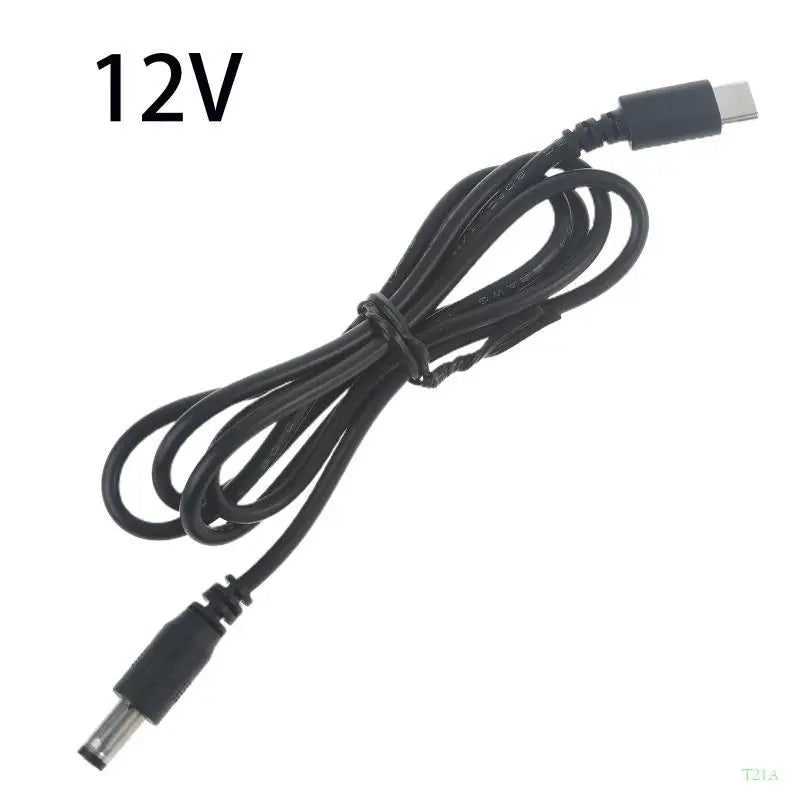 USB-C PD 12V Trigger Cable – Multi Barrel Tip Power Adapter