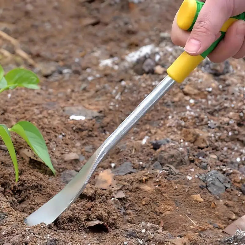Stainless Steel Garlic Digging Shovel | Garden Weeding Trowel