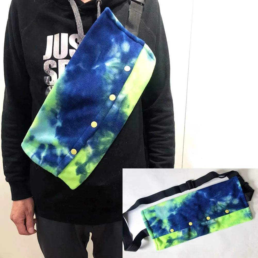 Reptile Sling Carrier Bag – Soft Fleece Lizard Carry Pouch