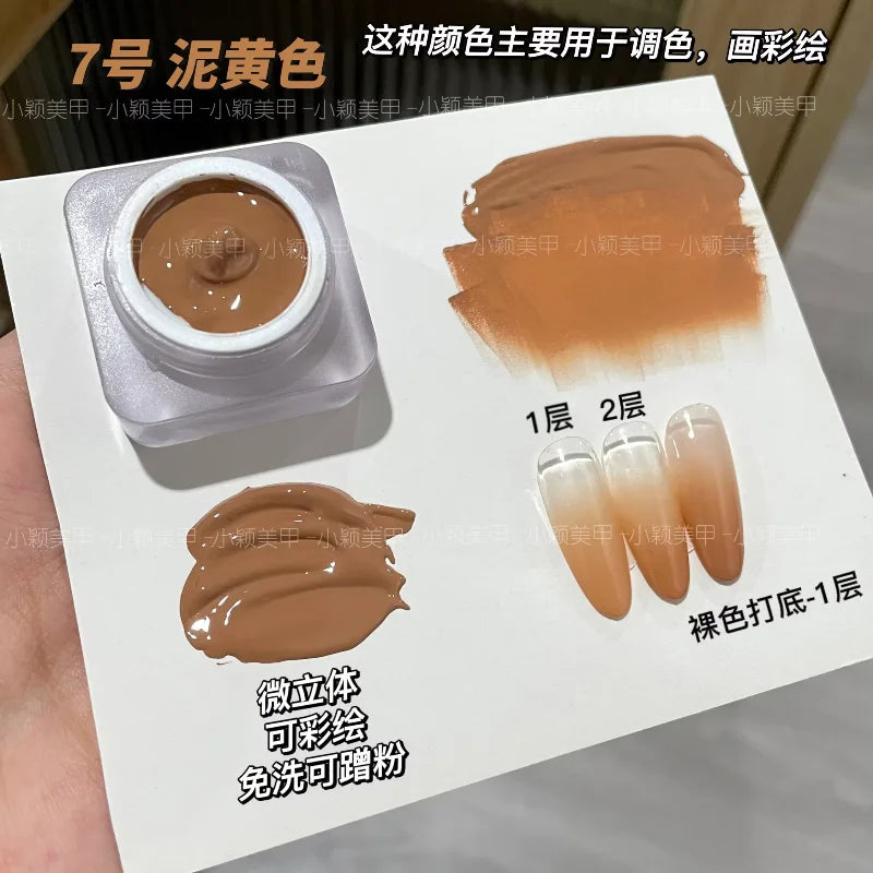 Handaiyan Pat Painting Gel Nail Polish 6ml – 15 Colors