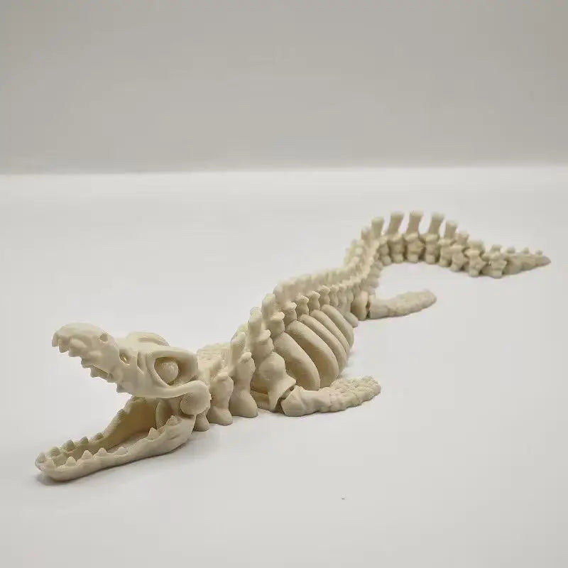 Mosasaurus Skeleton Aquarium Ornament – 20cm Fish Tank Decor