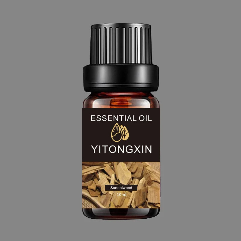Sandalwood Vanilla Rose Essential Oil Set – 3 x 10ml Bottles