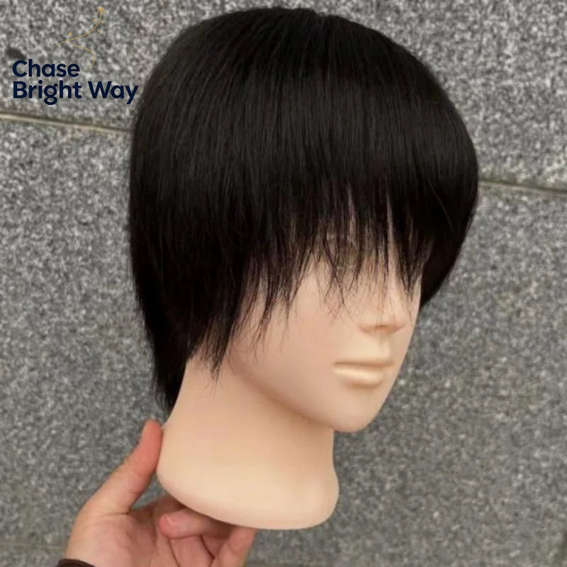 Real Human Hair Mannequin Head – Barber & Stylist Training