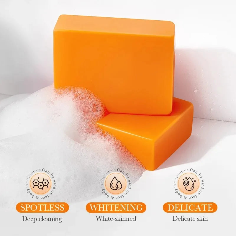 Sadoer Kojic Acid Facial Soap – Brightening Foam Cleanser