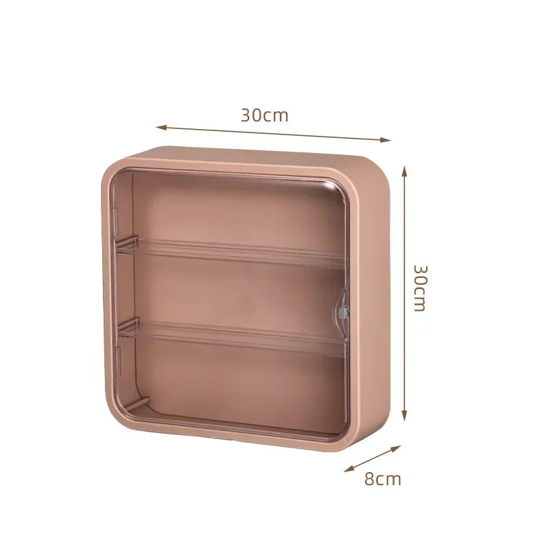 Transparent Dust-Proof Display Case for Action Figures | Wall Rack