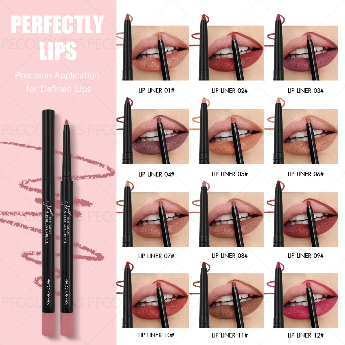 Waterproof Long-Lasting Lip Liner & Lipstick Pen | SAMMY