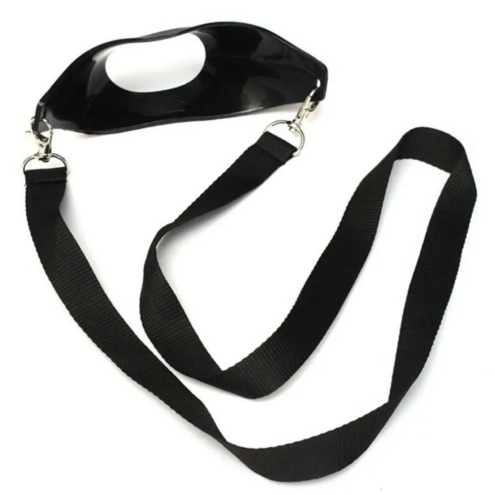 Hands-Free Wine Glass Holder Neck Strap – PVC Party Sling