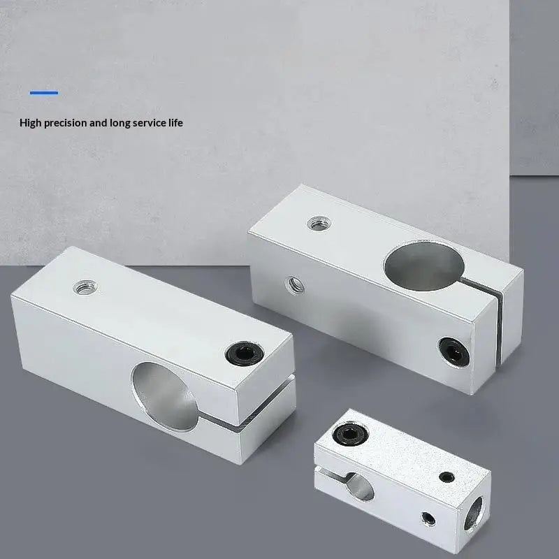 T-Type Optical Axis Cross Block Shaft Clamp | Aluminum Alloy