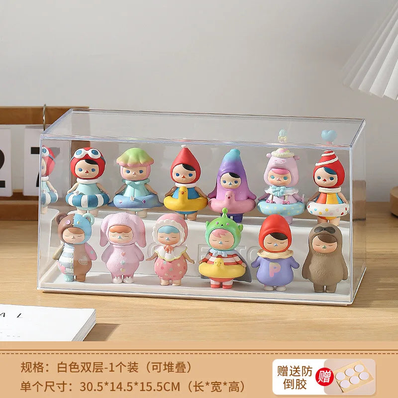 Rotating Multi-Layer Display Rack for Figures & Collectibles
