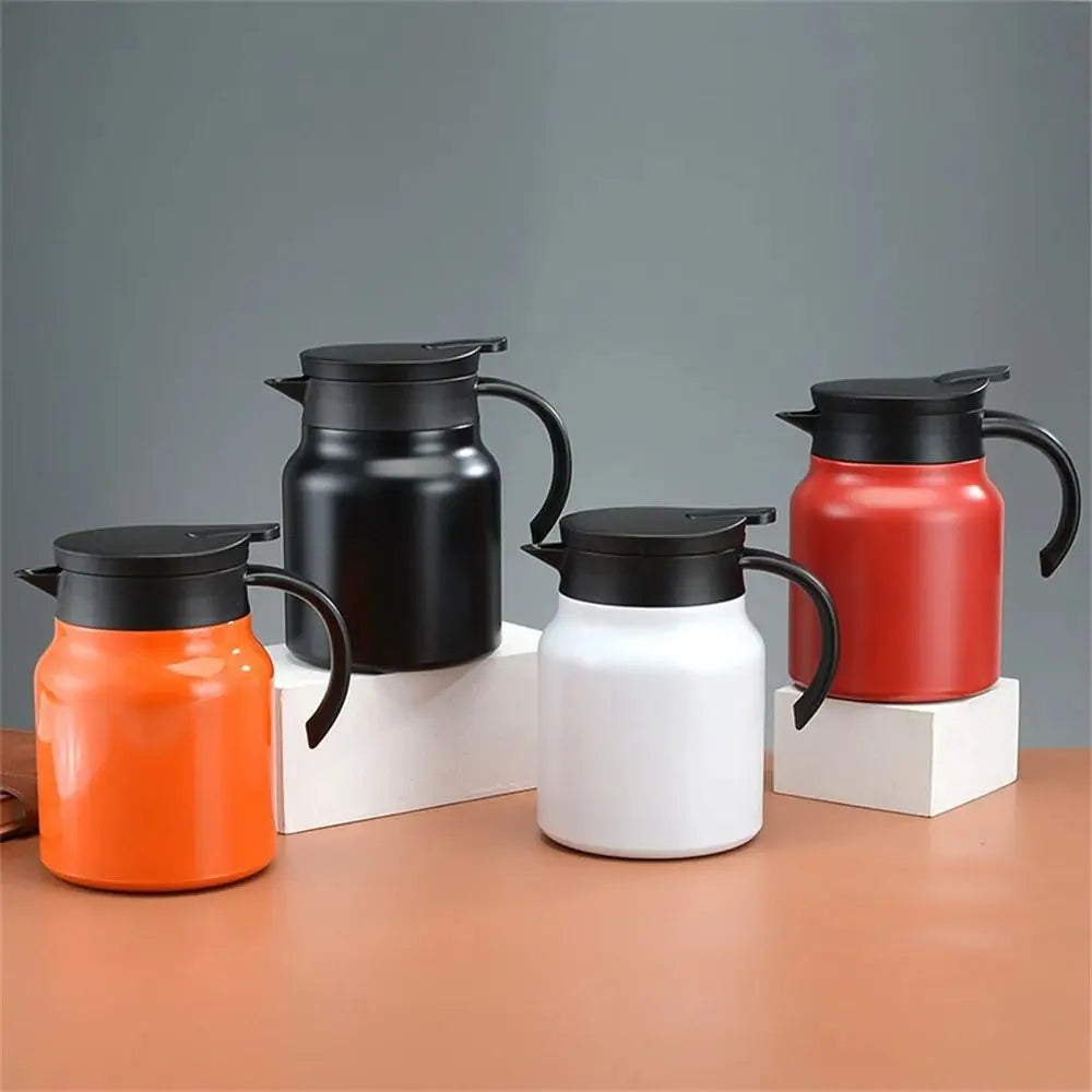 Stainless Steel Teapot 1000ml – Large Capacity Tea & Coffee Pot