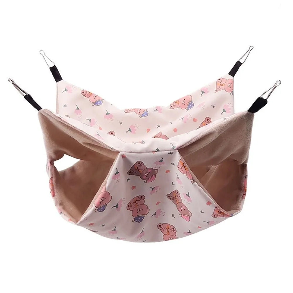 Double Layer Fleece Hamster & Guinea Pig Hanging Hammock