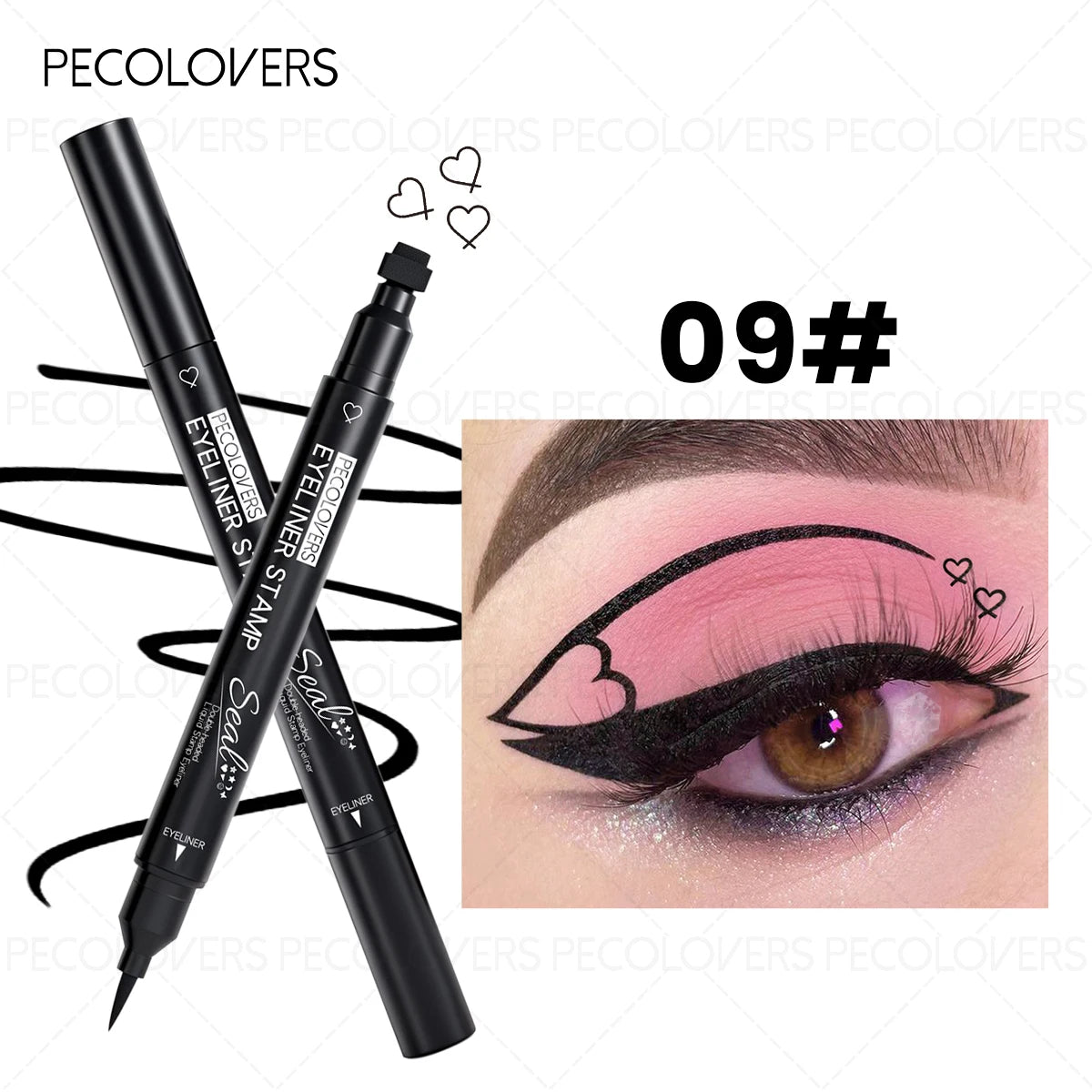 Waterproof Liquid Eyeliner – Double-Ended Cute Stamp | SAMMY