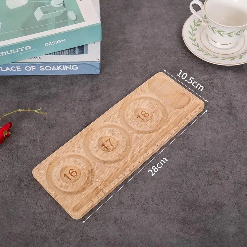 Wooden Bead Board for Jewelry Making – Bracelet Design Tray
