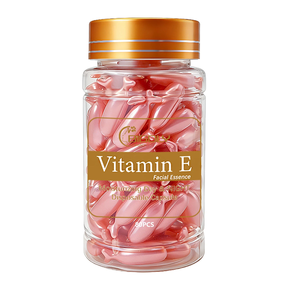 Vitamin E Facial Essence Capsules – Hydrating & Firming Serum