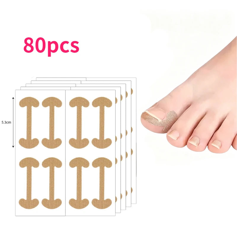 Toenail Correction Strips – Waterproof Elastic Nail Stickers