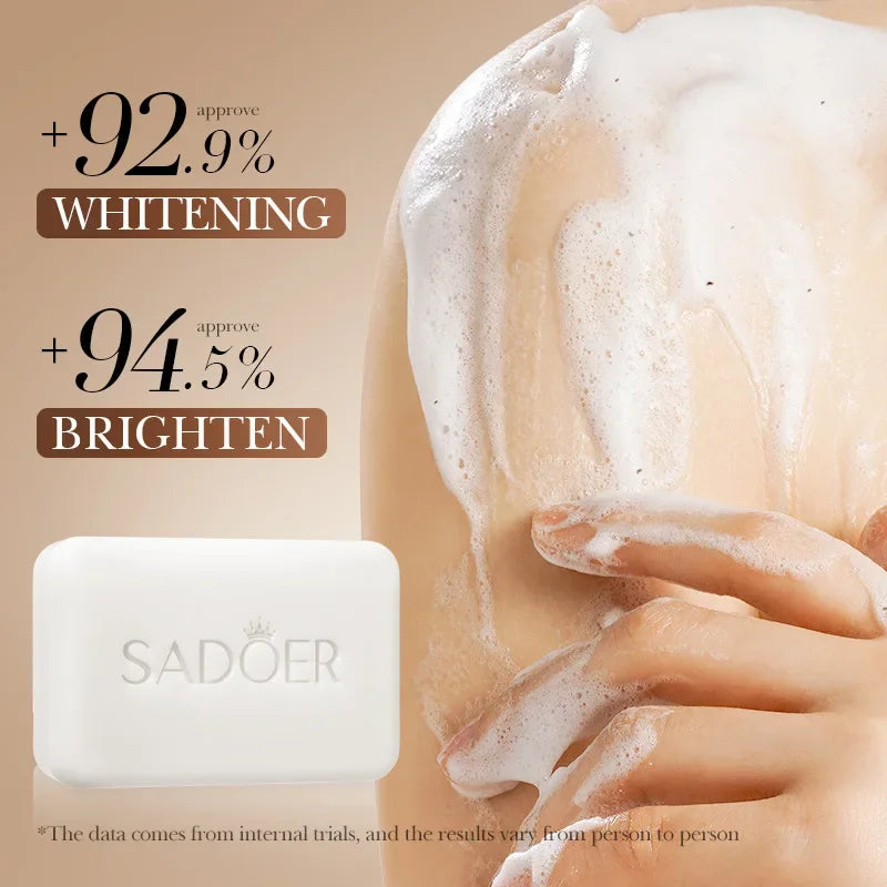 Sadoer Niacinamide Arbutin Brightening Facial Soap | Face Wash