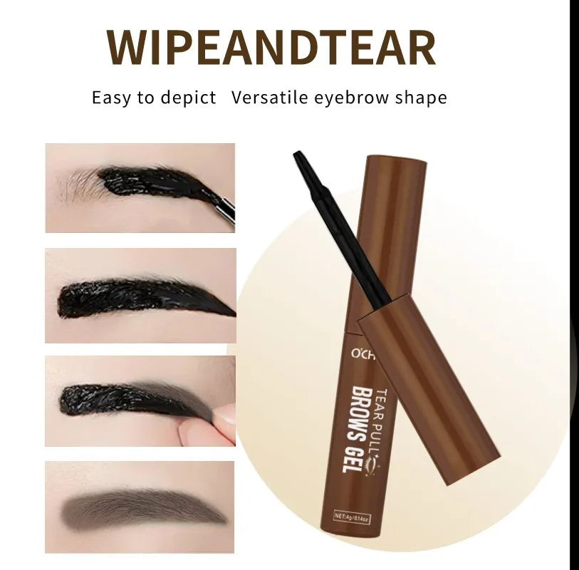 Waterproof Eyebrow Pencil – Long-Lasting Natural Light Color