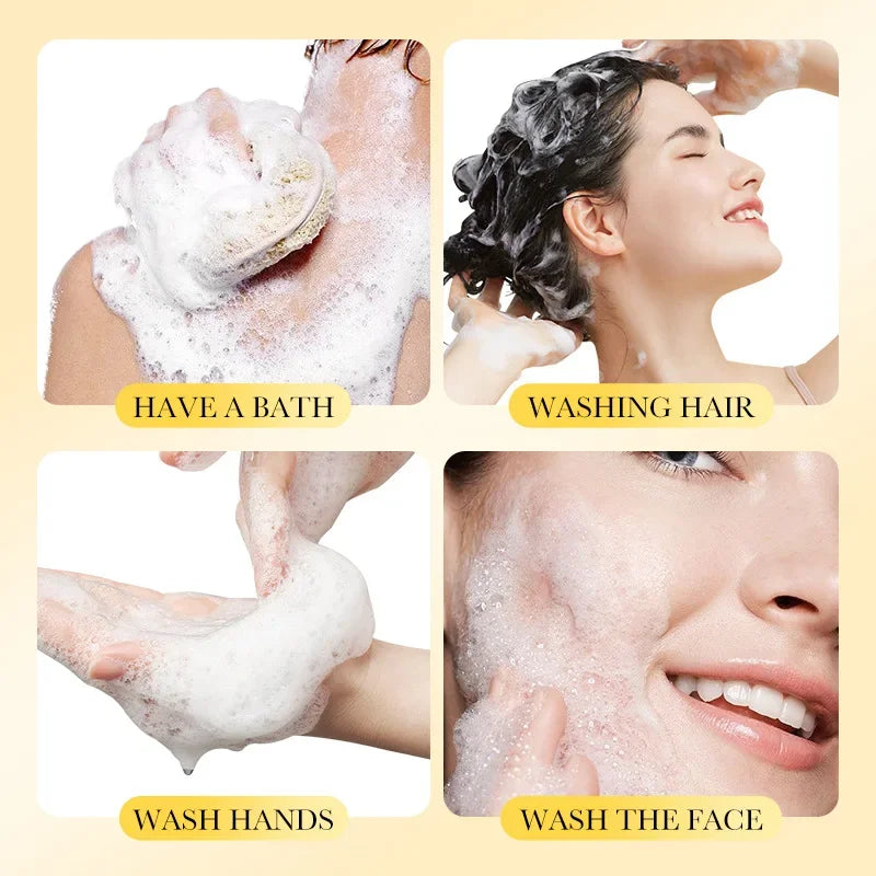 Sadoer Sulfur Handmade Facial & Body Cleansing Soap 1-2 Pcs