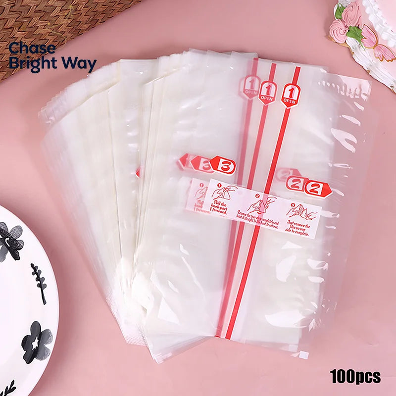 10-Pack Double Layer Triangle Onigiri Bags | Rice Ball Wrap
