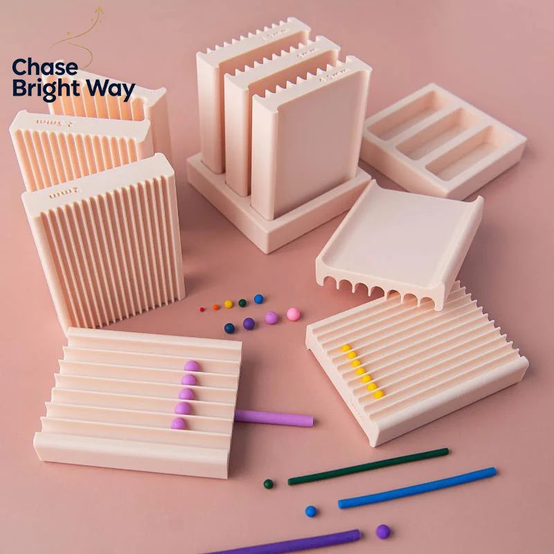 Clay Bead Making Tool Set – Polymer Clay Shaping & Slicing Kit