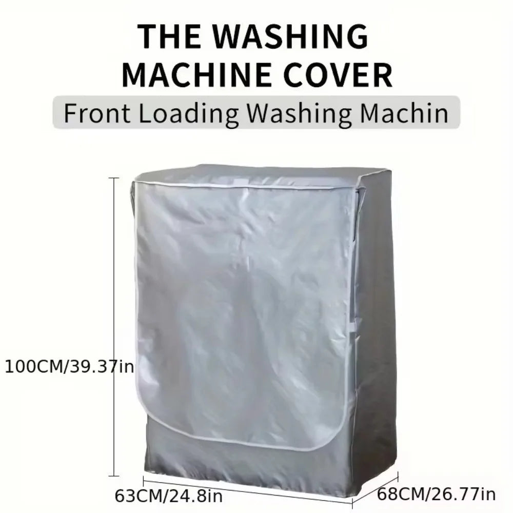 Universal Drum Washing Machine Cover – Waterproof & UV Resistant