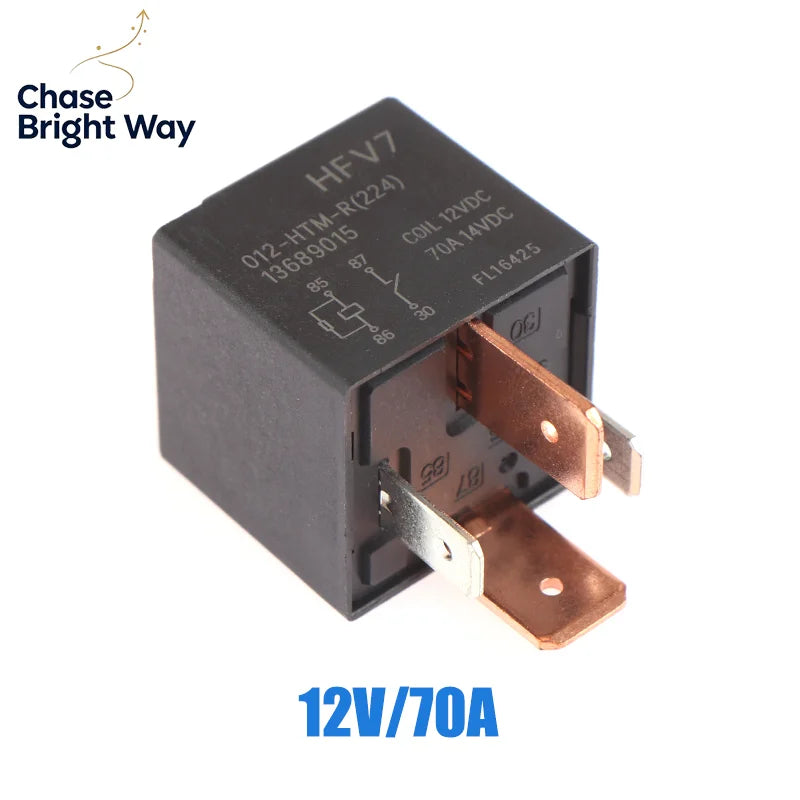HFV7 012-HTM-R 70A 12V 4-Pin Automotive Car Relay