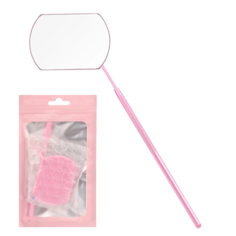 Stainless Steel Eyelash Extension Mirror – 8 Colors Detachable