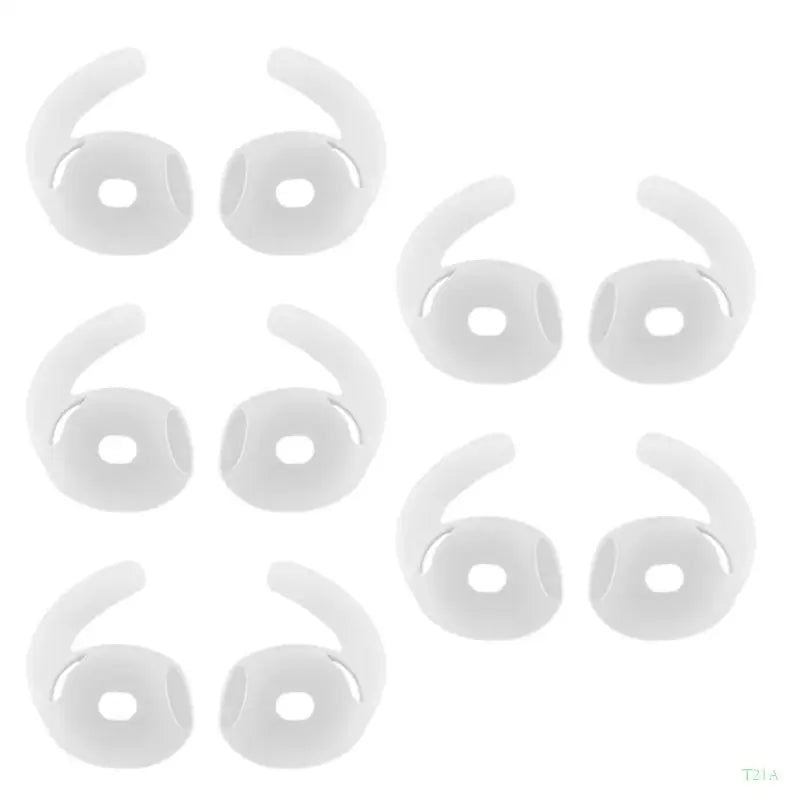 Silicone Ear Tips & Hooks for Wireless Earbuds | 1 or 5 Pair