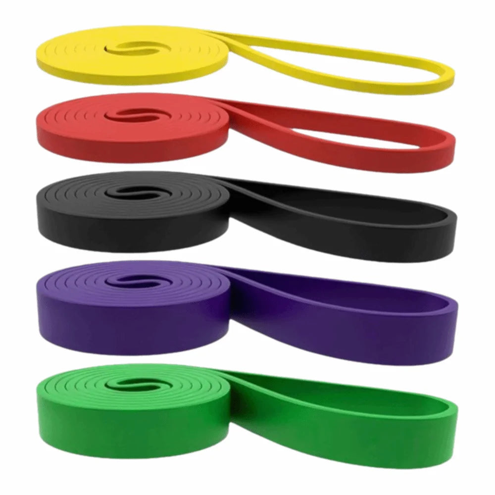 TPE Resistance Bands Set 5–120 lbs | Strength Training Loops