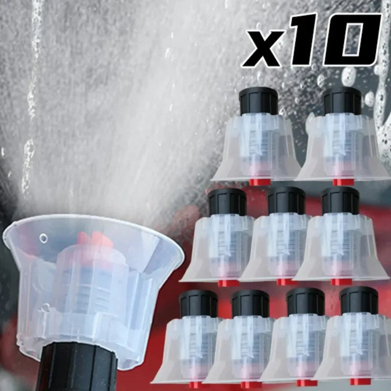16mm Foam Spray Nozzle for Car Wash – Fan Nozzle 1–10 Pack