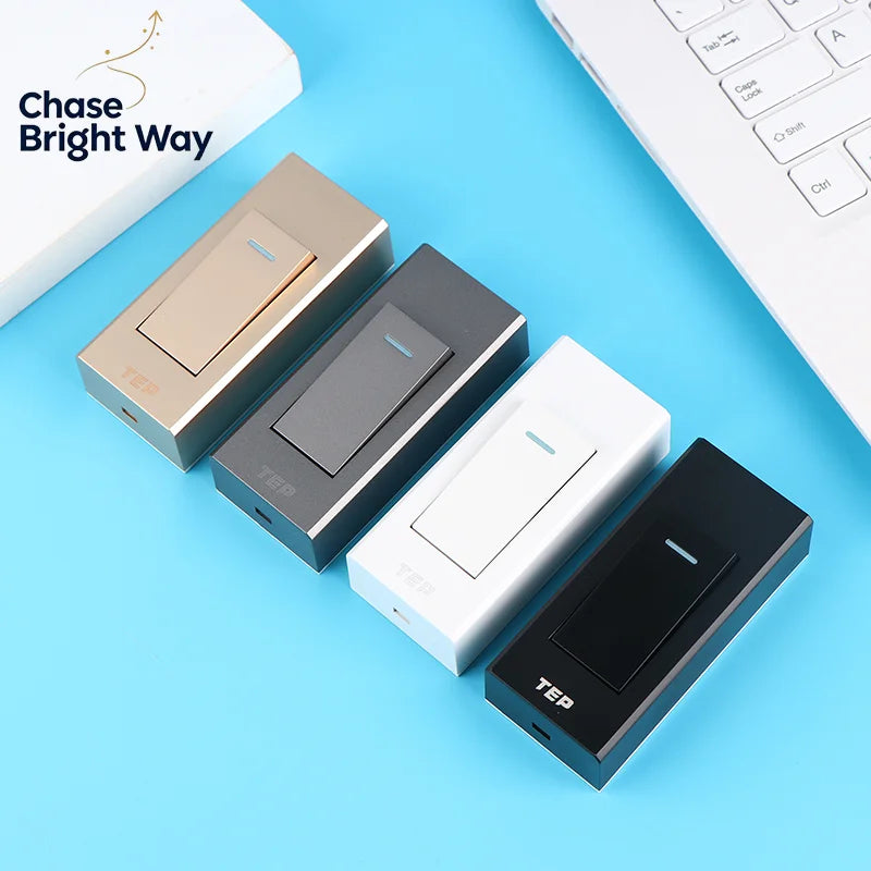 1-Gang 2-Way Surface Mount Wall Light Switch | Bedside Lamp