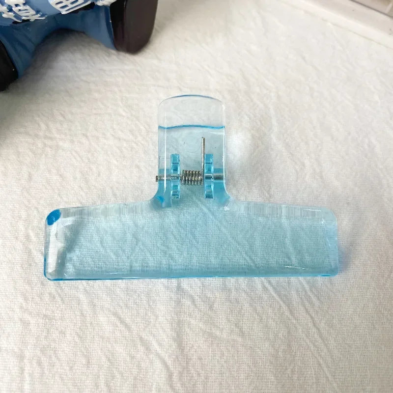 Transparent Acrylic Spring Clips | Minimalist Stationery Clips