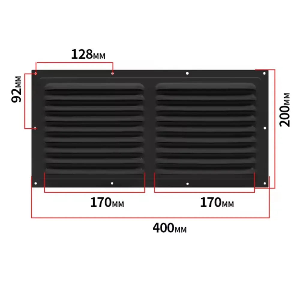 Aluminum Alloy Air Vent Grille – Wall & Ceiling Duct Cover