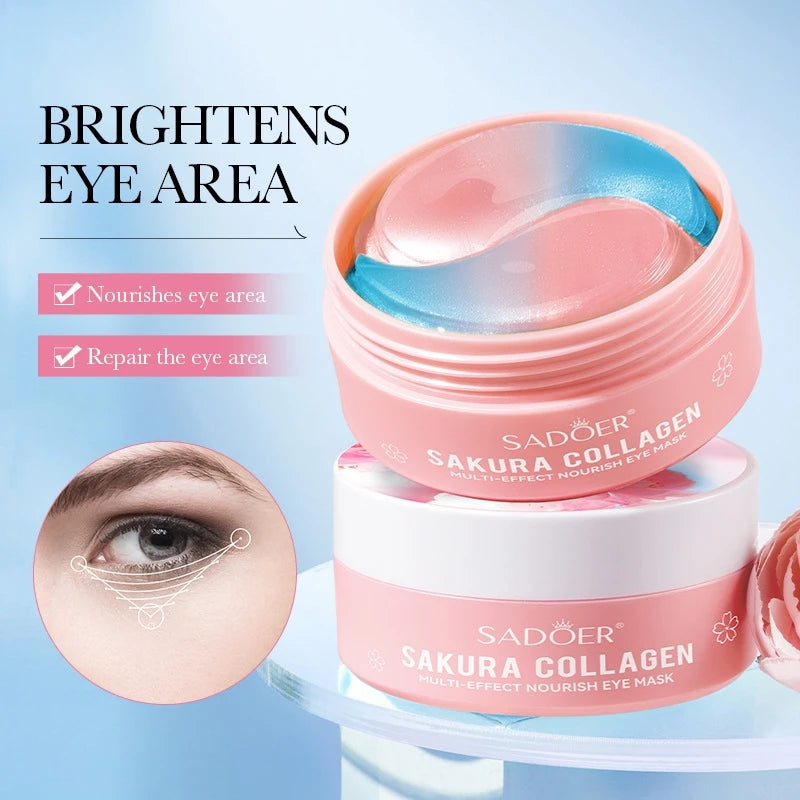 SADOER Sakura Collagen Eye Mask – 60 Nourishing Patches