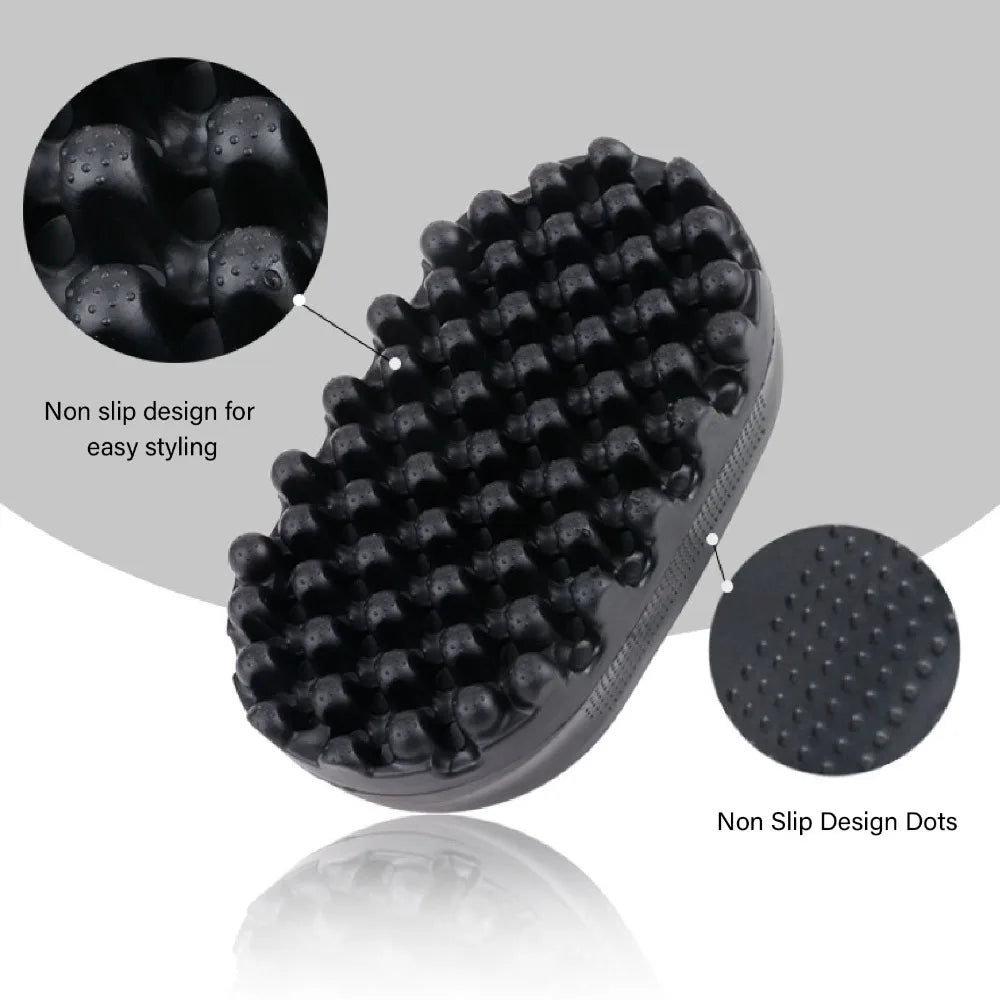 TPE Dreadlocks Curl Hair Brush – Washable Styling Comb