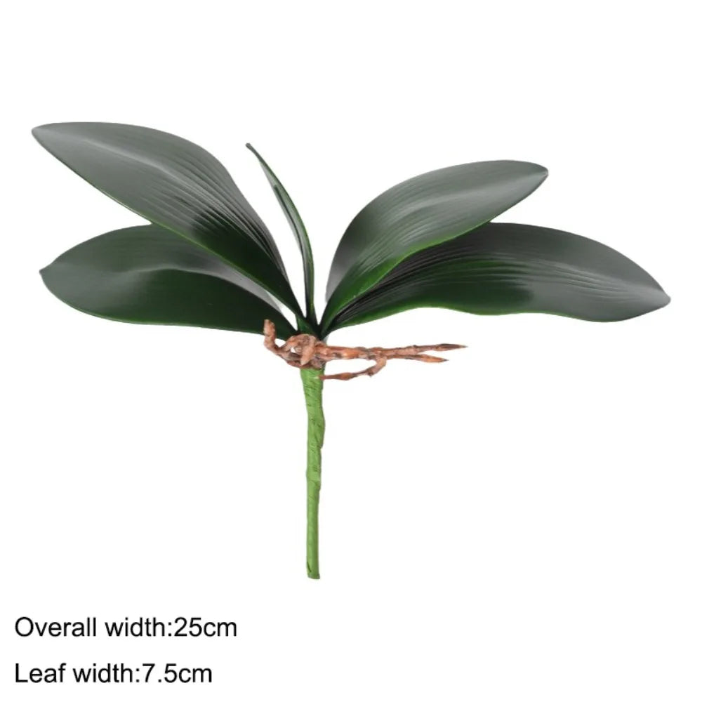Real Touch Artificial Green Leaf Branch – Home & Floral Decor