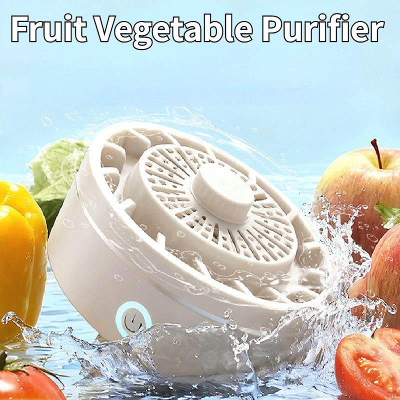 Wireless Fruit & Vegetable Purifier – Hydroxyl Ion Deep Cleaner