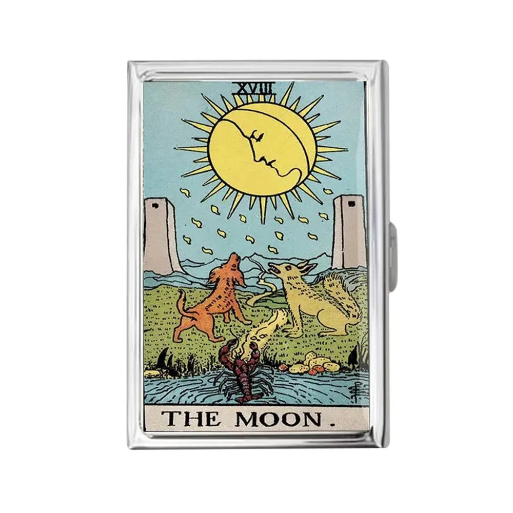 Vintage Metal Card Case – Business Card & ID Holder