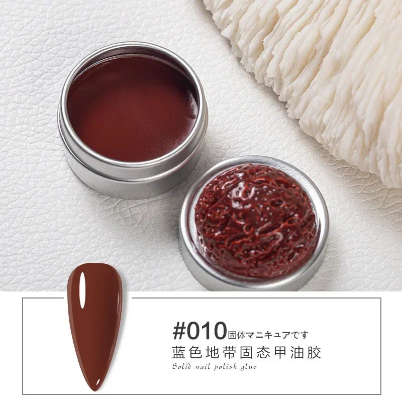 Handaiyan 64 Colors Solid Nail Polish Gel – Ice Cream Texture