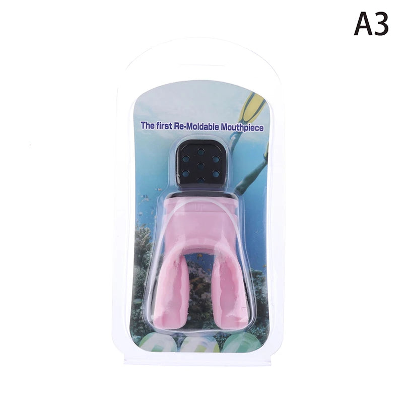 Silicone Scuba Snorkel Mouthpiece – Moldable Bite Regulator