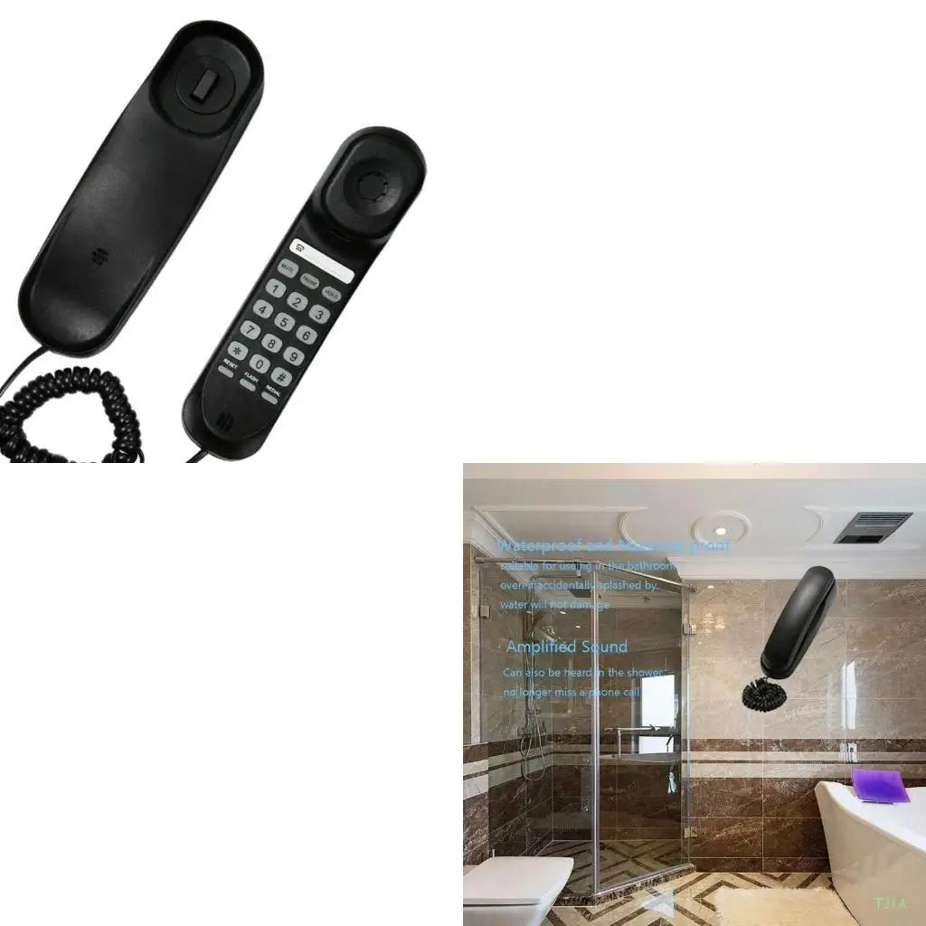 TC990 Wall-Mounted Corded Landline Phone – Home & Office
