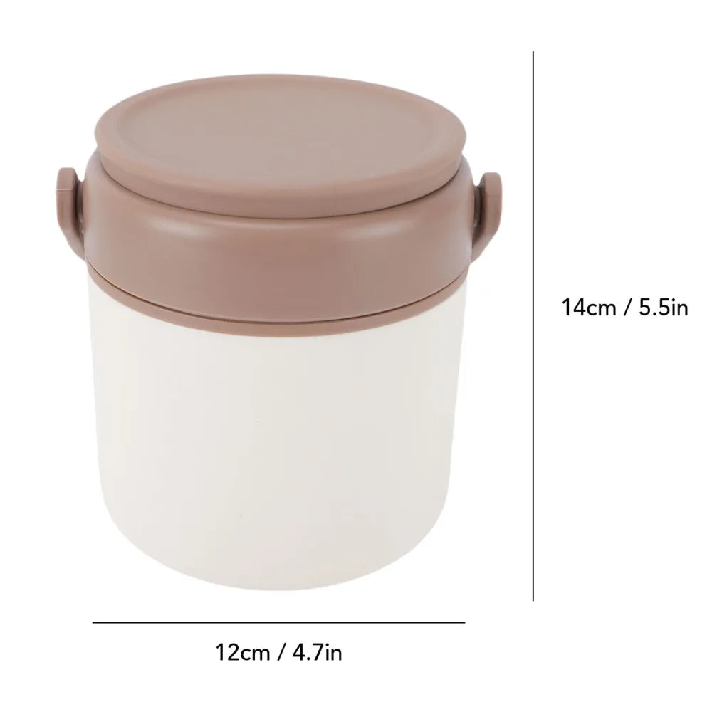 Vacuum Insulated Soup Cup 1L/1.4L – 304 Steel Foldable Handle