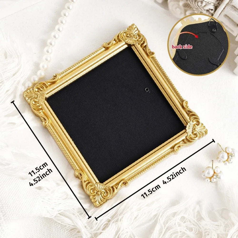 Hanging Mini Resin Photo Frames – Vintage DIY Wall Decor