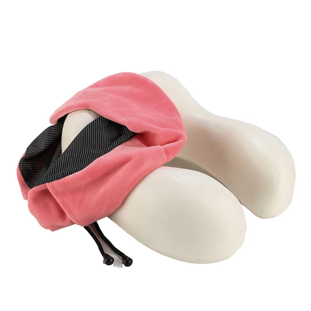 U-Shaped Memory Foam Travel Neck Pillow – 30x25x15cm