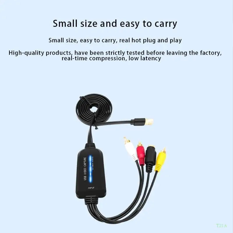 USB 2.0 Video Capture Card – VHS VCR to Digital Converter