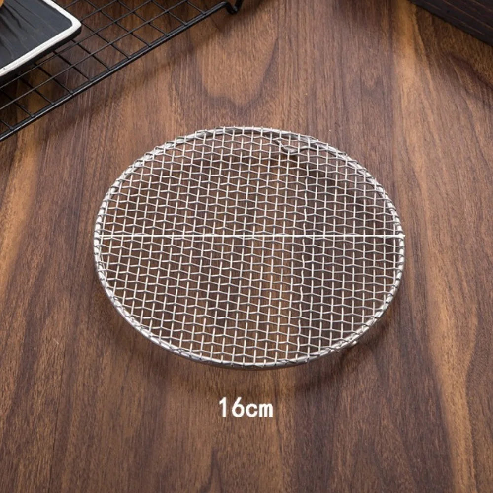 Stainless Steel Tempura Frying Net | Japanese BBQ Draining Rack