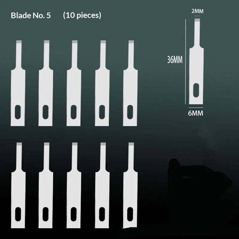 SK5 Scraper Blade Set – Glue Removal & Engraving Knife 5/11/17#