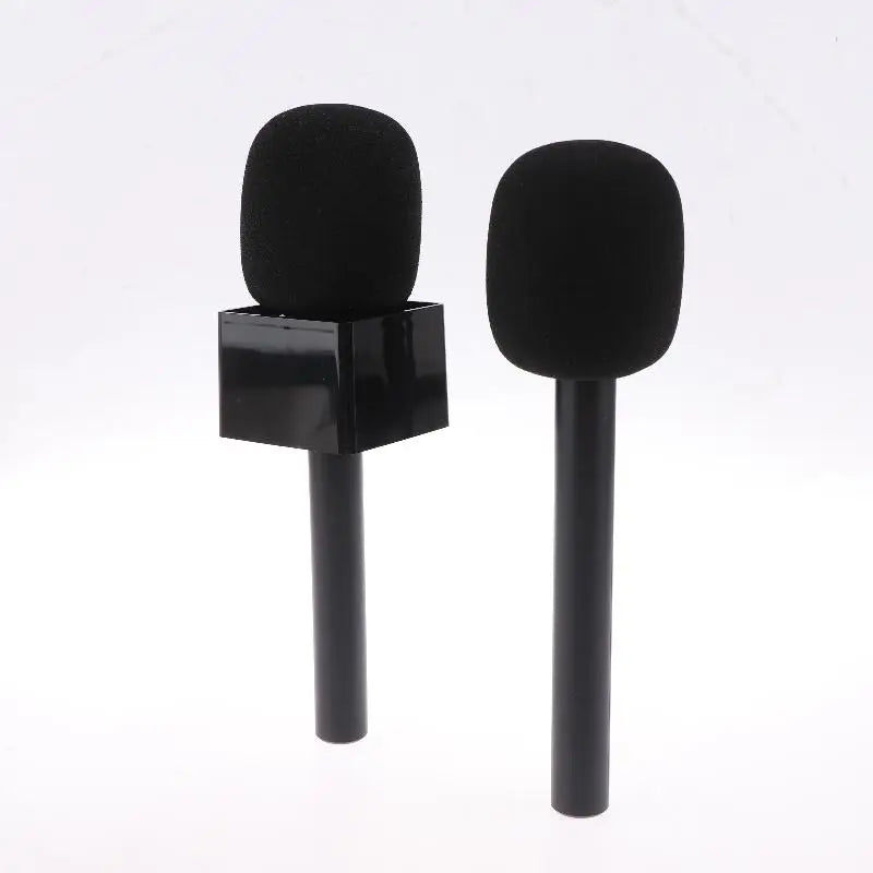Wireless Handheld Interview Mic Adapter with Windshield Foam