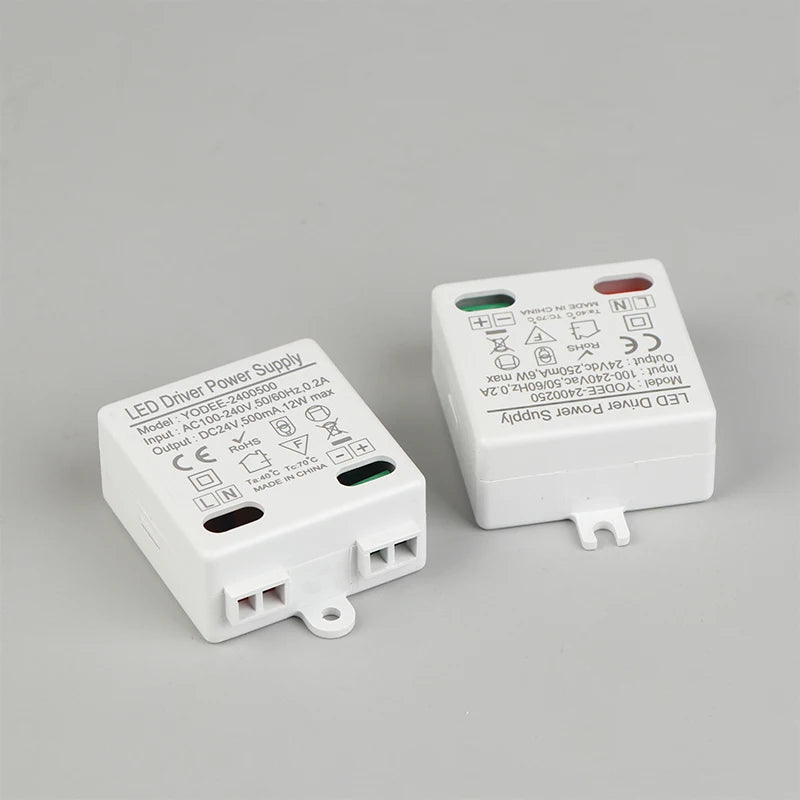 DC 12V LED Switching Power Supply | 3W 6W 12W Constant Voltage