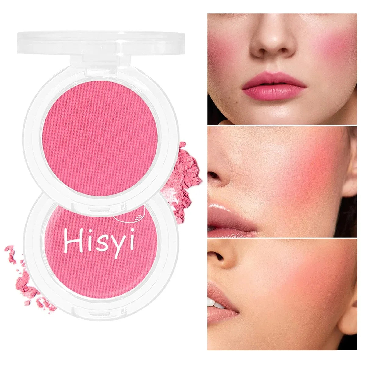 SAMMY Matte Blush Palette – Peach Pink Orange Cheek Contour